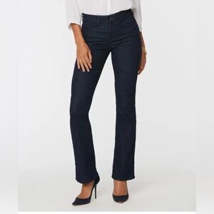 Like New Size 6 NYDJ Barbara Bootcut Stretch Dark Wash Jeans (ABBA)